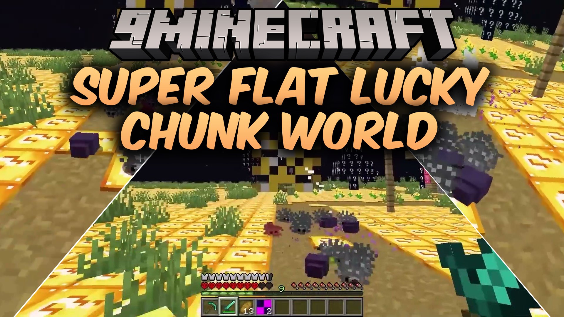 SUPER FLAT LUCKY CHUNK WORLD Map (26.x) – Gamble Your Life on Every Flat Chunk — screenshot 1