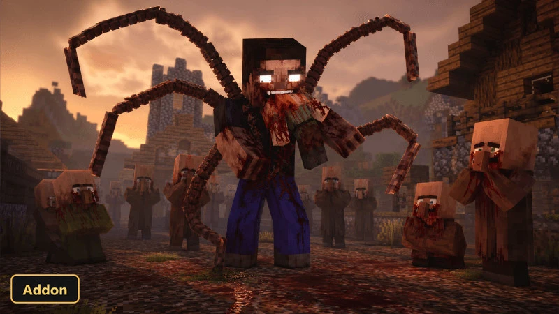 Mutant Herobrine (26+) – MCPE/Bedrock Addon