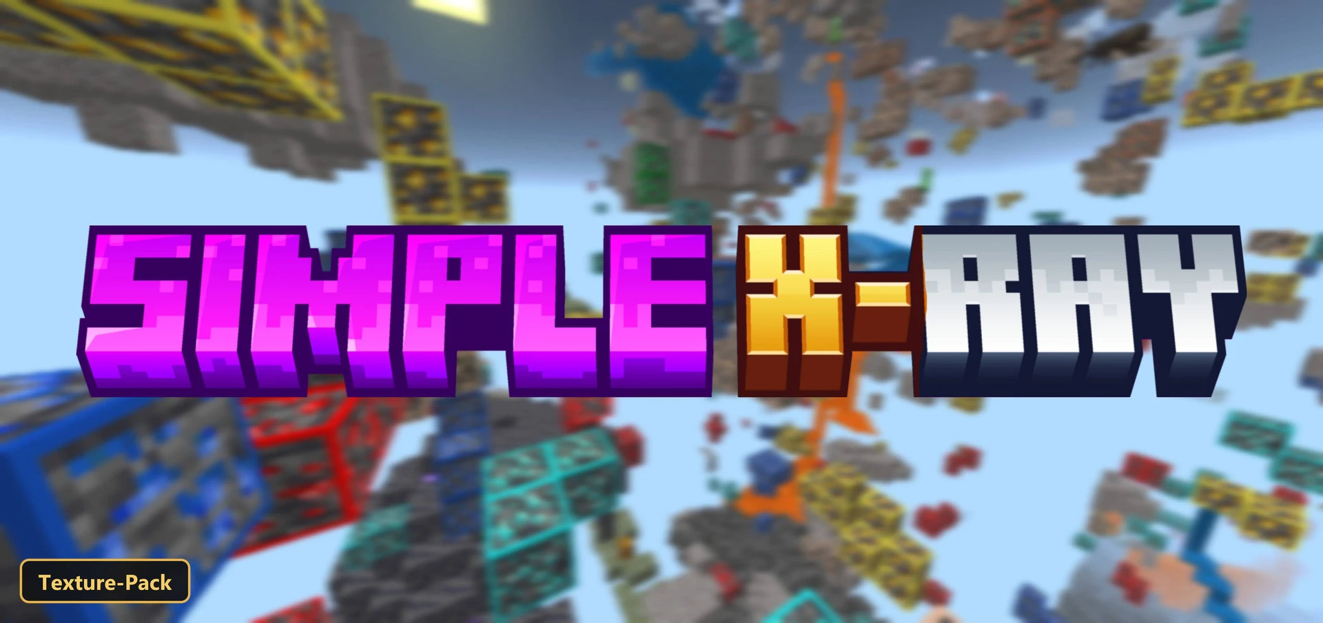 Simple X-Ray (26+) – MCPE/Bedrock Texture Pack