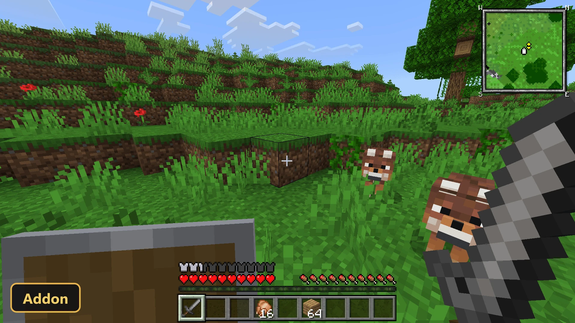 Magnificent Minimap (26+, 1.21) – MCPE/Bedrock Addon — screenshot 2