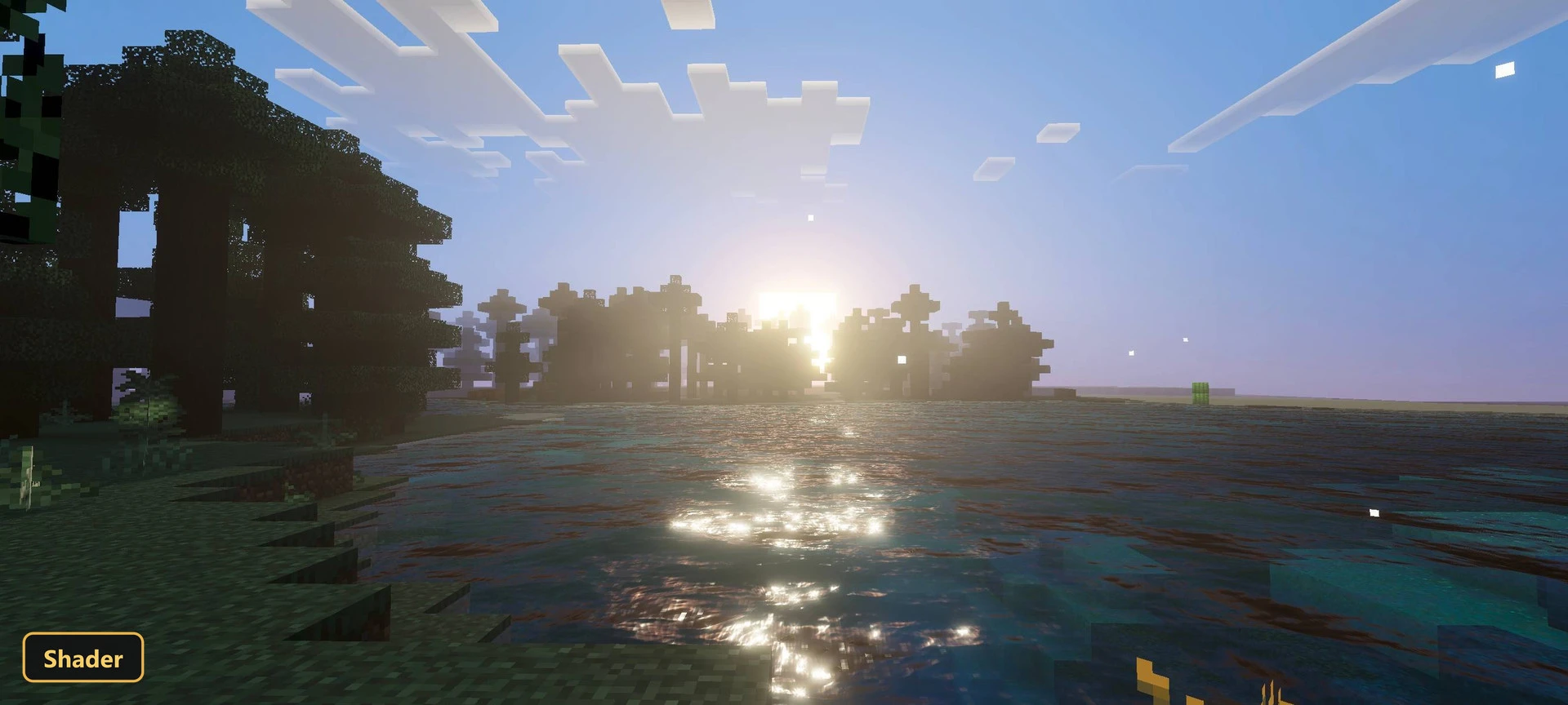 Sans Visual Shade (26+) – MCPE/Bedrock Shader — screenshot 1