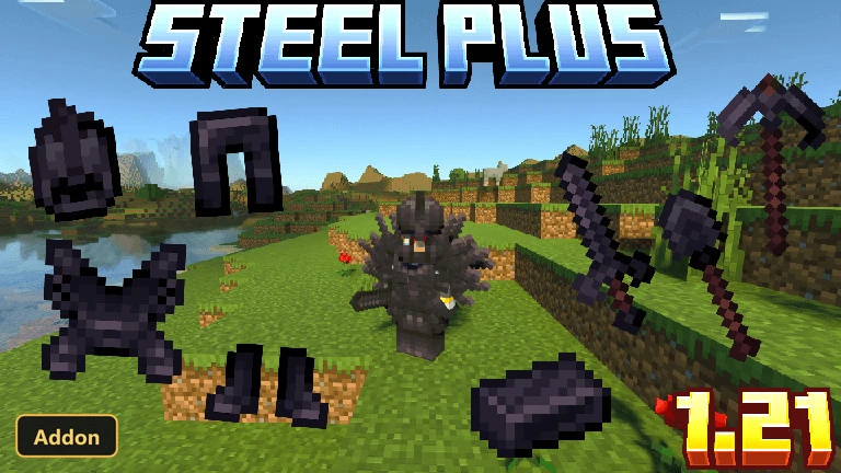 True Armor and Tools Expansion (26+, 1.21) – MCPE/Bedrock Addon — screenshot 1