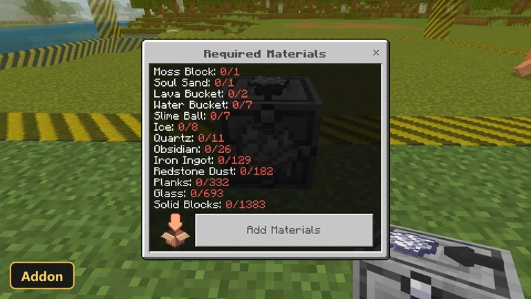 Insta Farm (26+, 1.21) – MCPE/Bedrock Addon — screenshot 2