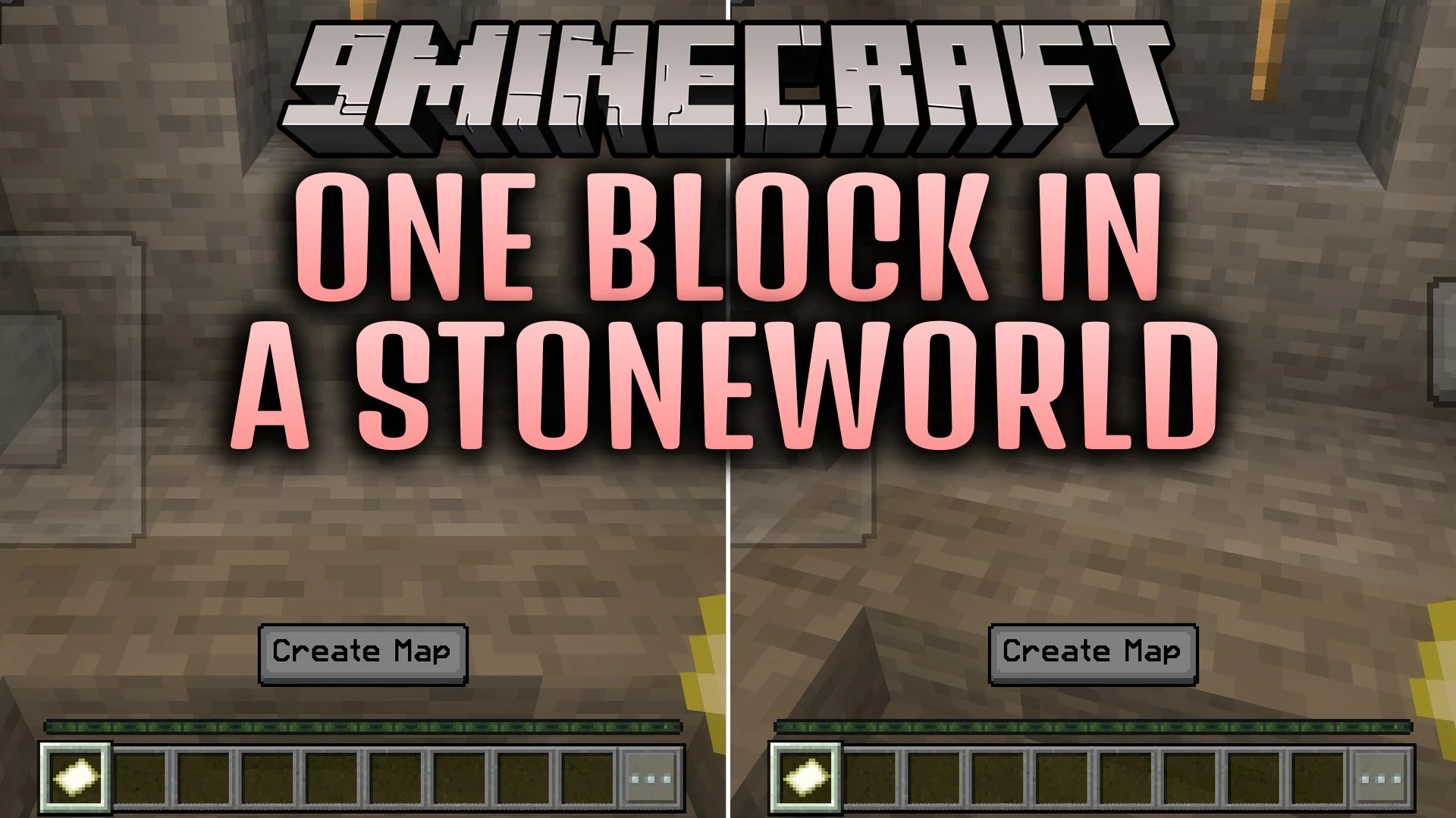 One Block in a StoneWorld Map (26.x, 1.21) – Conquer Underground Levels