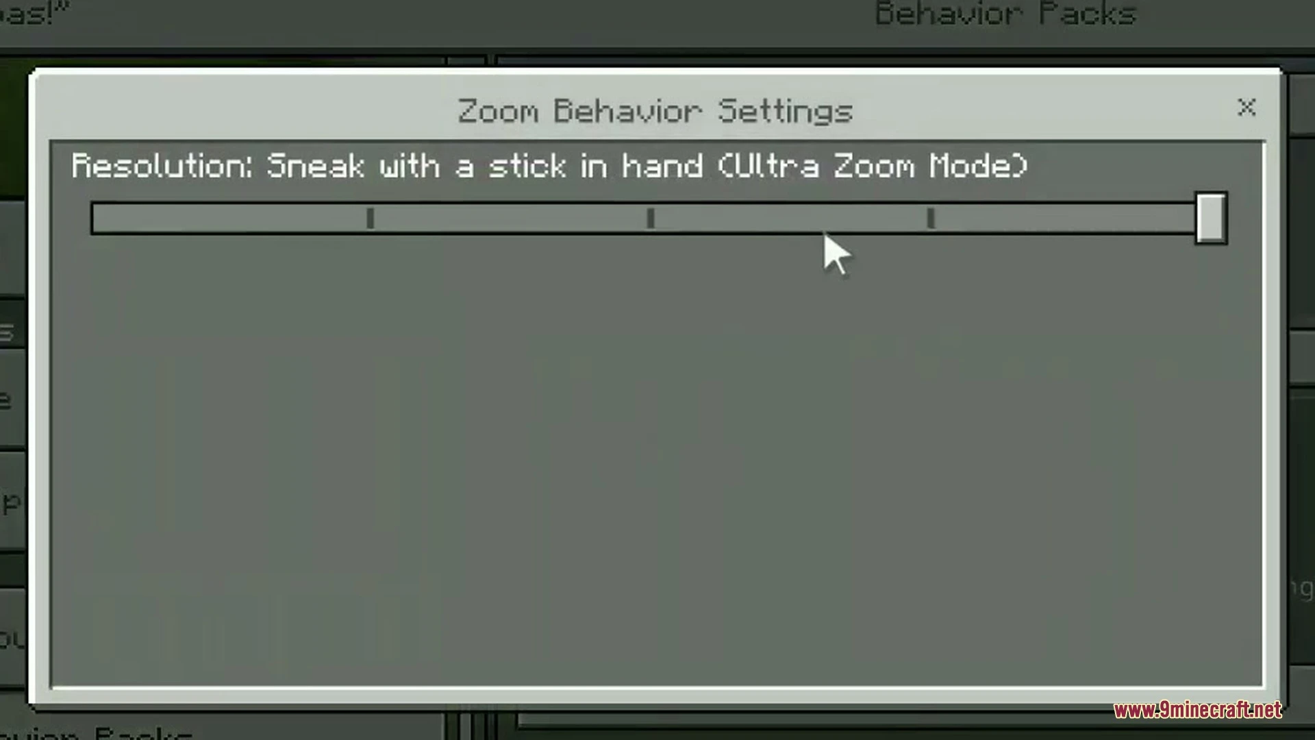 Java Zoom Addon (26.x, 1.21) – Instant Camera Magnification When Sneaking — screenshot 6