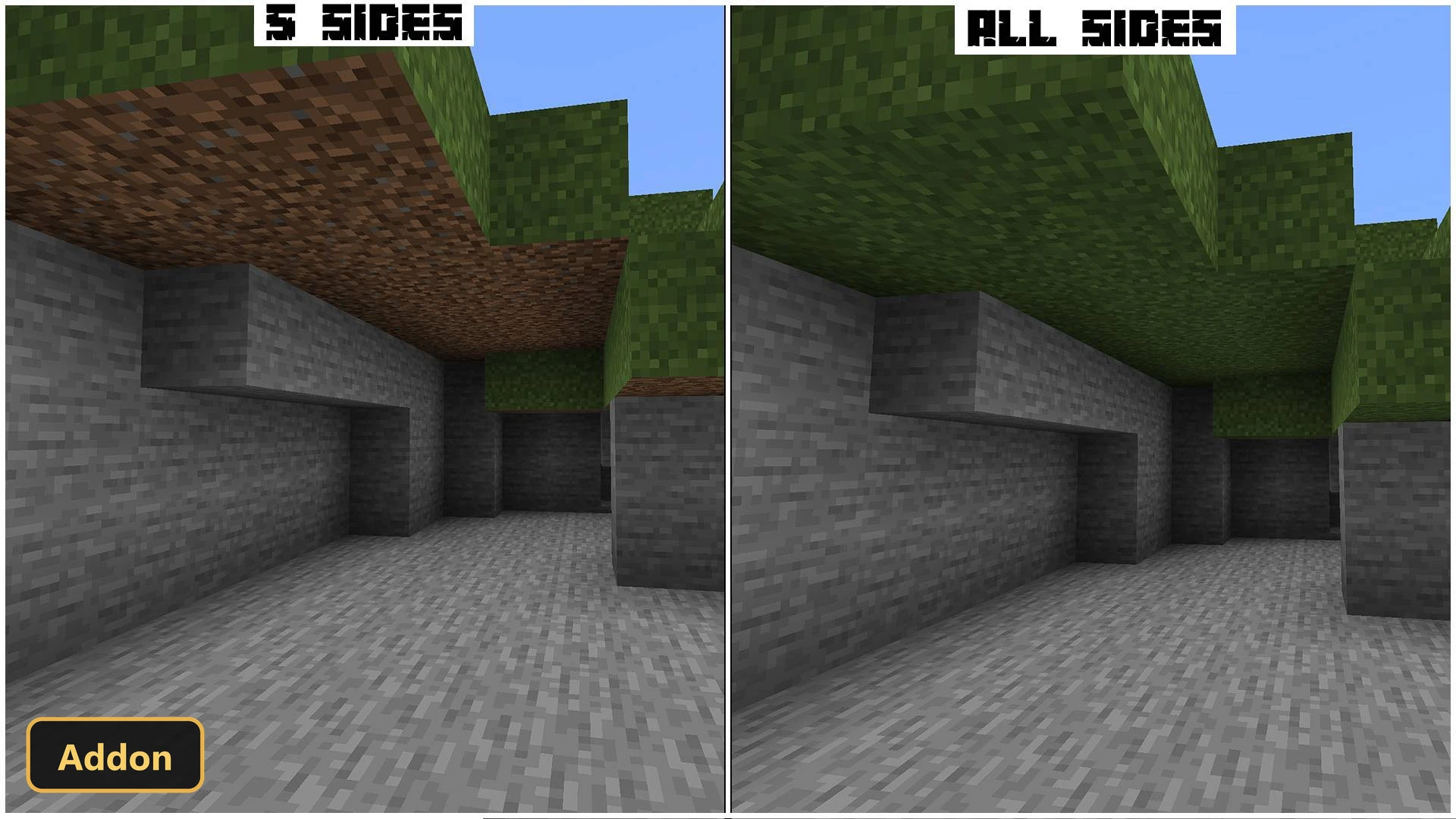 Full Grass (26+, 1.21) – MCPE/Bedrock Addon — screenshot 2
