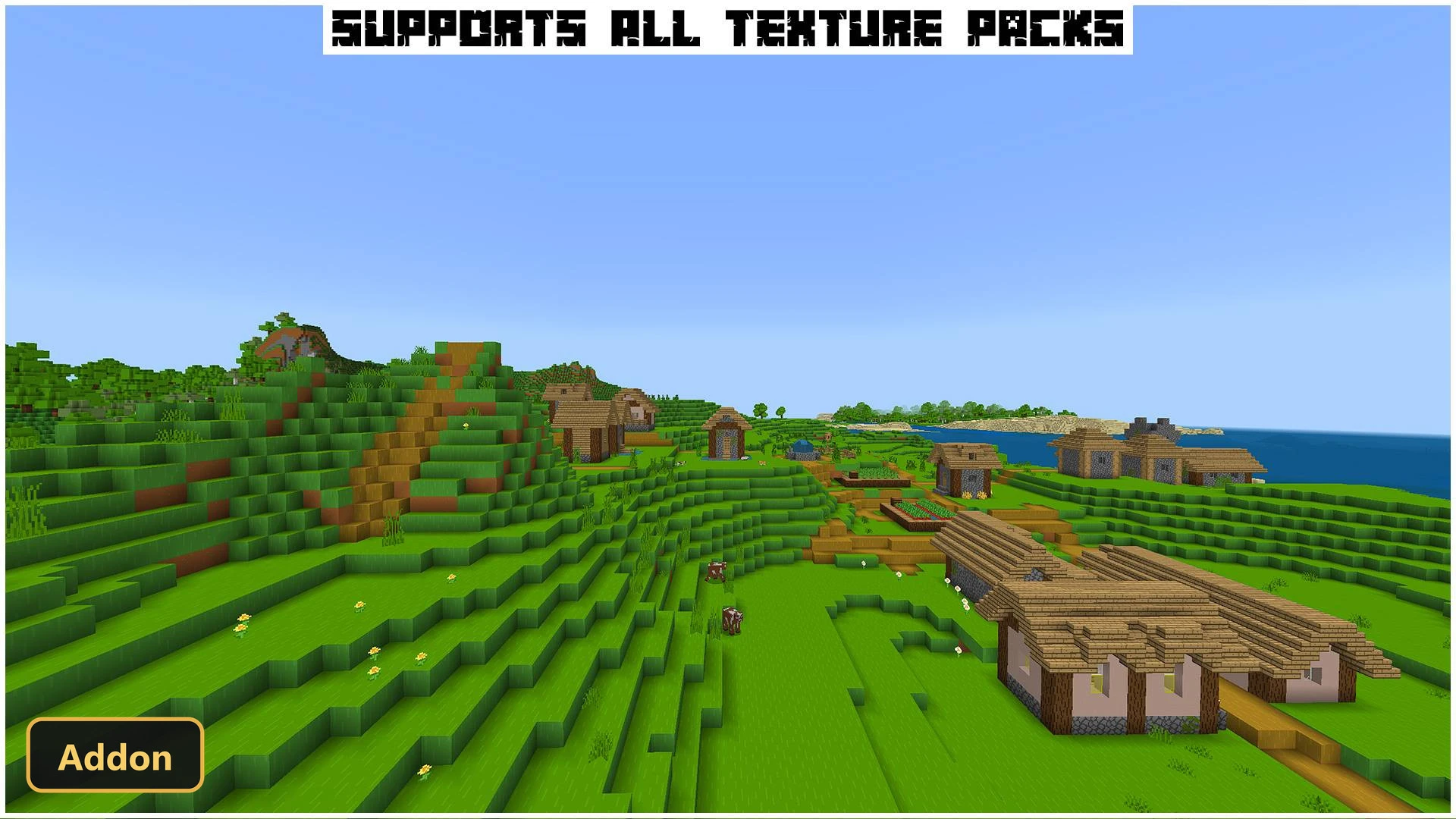 Full Grass (26+, 1.21) – MCPE/Bedrock Addon — screenshot 3