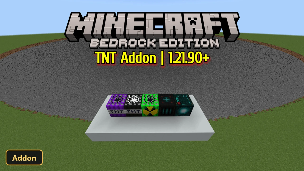 TNT (26+) – MCPE/Bedrock Addon