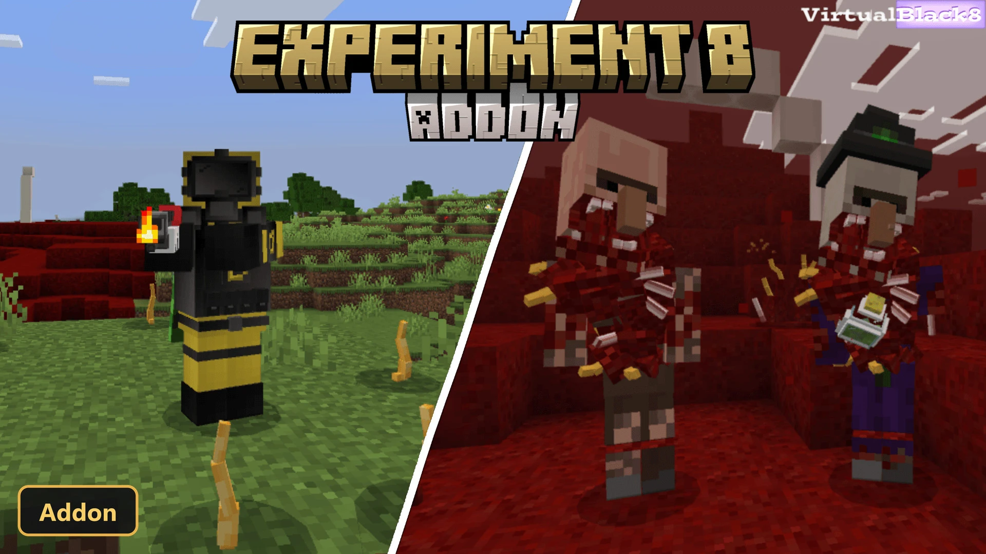Experiment (26+) – MCPE/Bedrock Addon