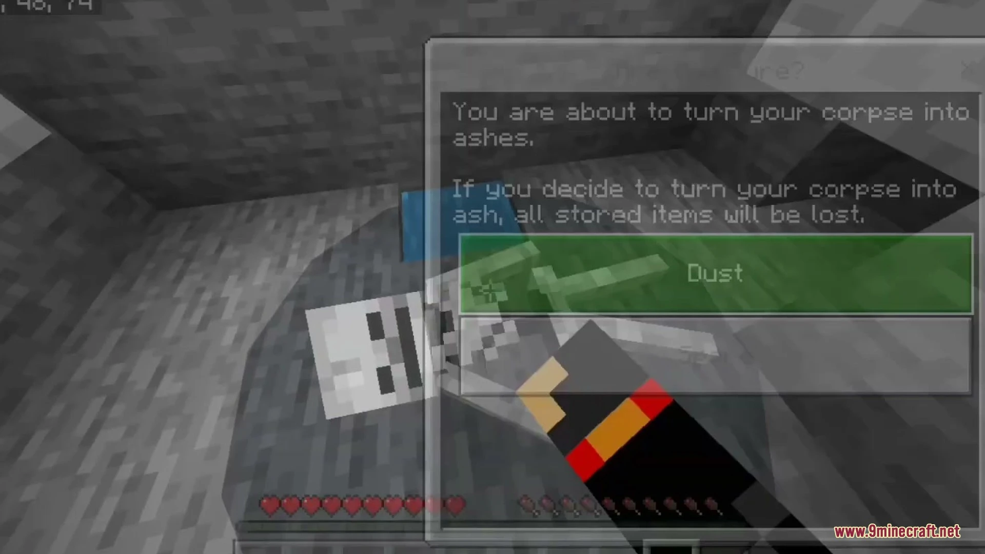 Death Corpse & Coords Addon (26.x, 1.21) – Protect Your Gear and Track Death — screenshot 8