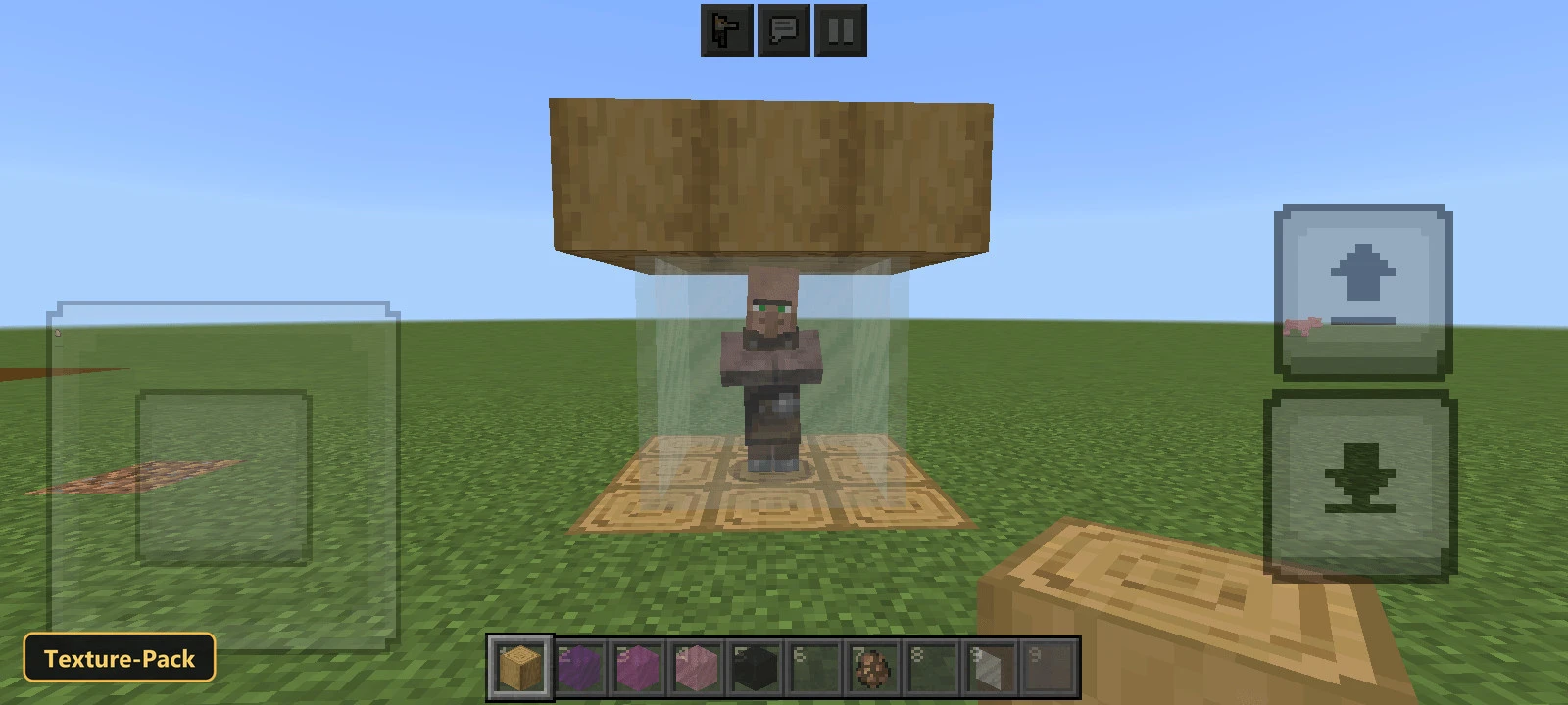 Realism Glass-Connected Glass (26+) – MCPE/Bedrock Texture Pack — screenshot 3