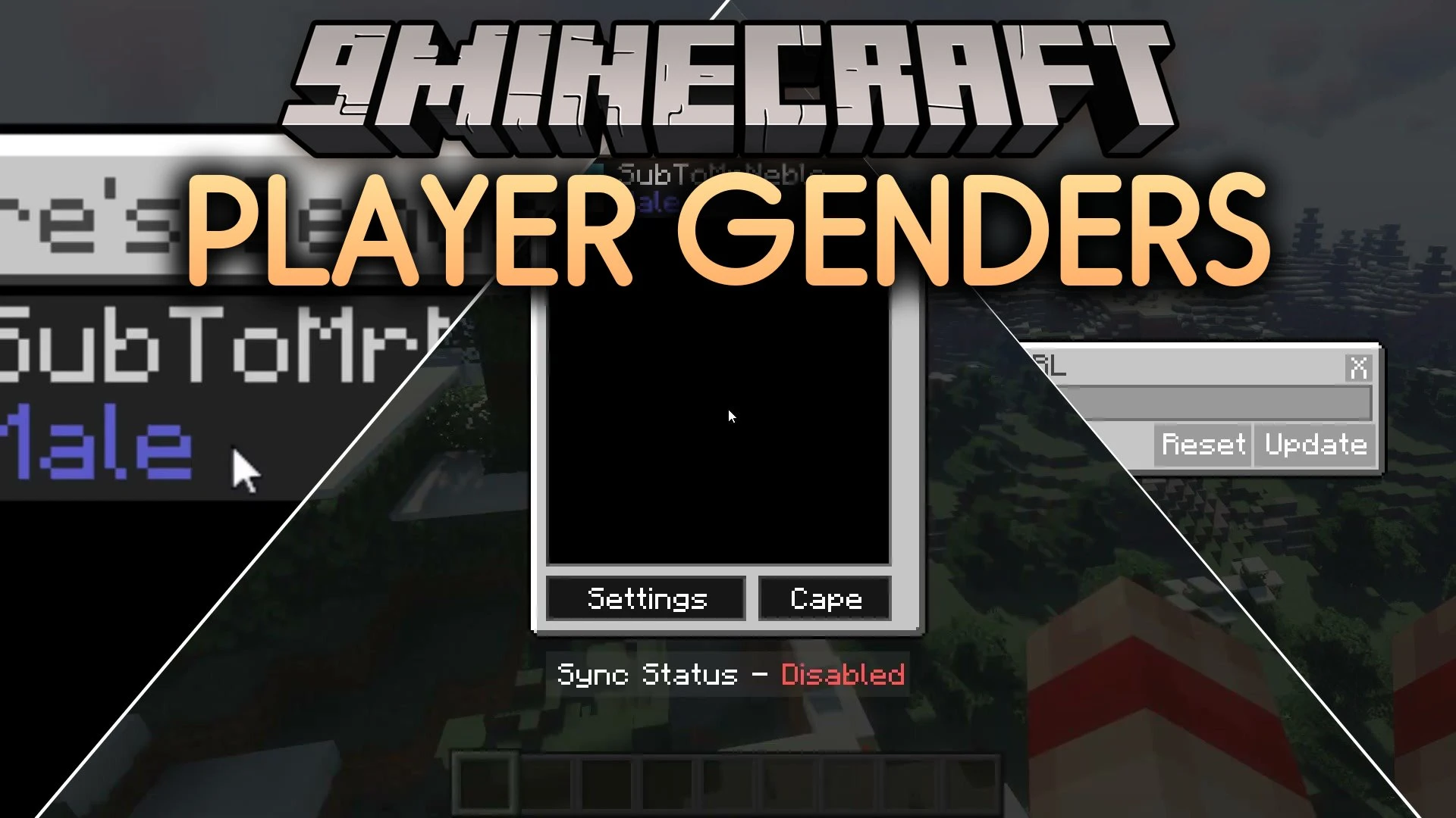 Player Genders Addon (26.x, 1.21) – Custom Gender Models and New Player — screenshot 1