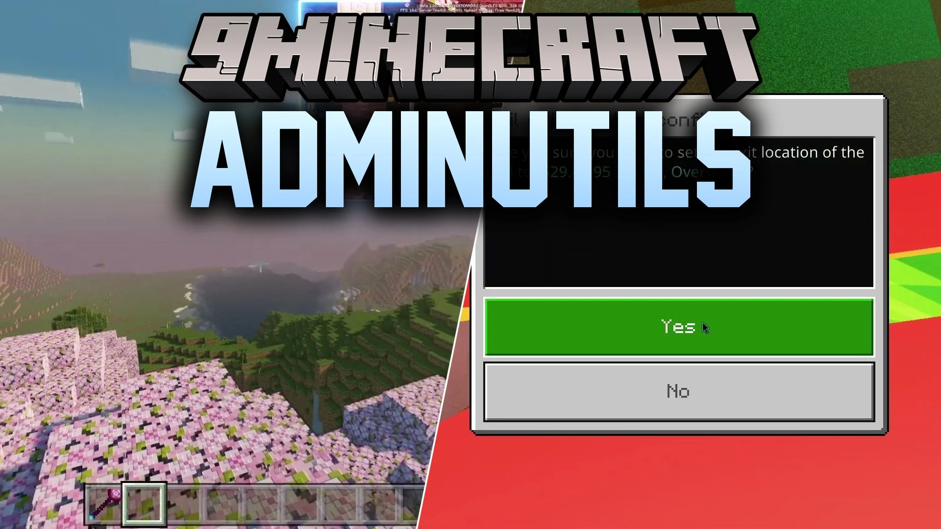 AdminUtils Addon (26.x, 1.21) – Moderation Tools to Freeze, Jail — screenshot 1