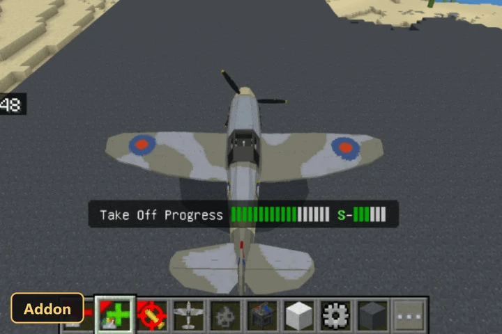 WW2 War Planes (26+, 1.21) – MCPE/Bedrock Addon — screenshot 2