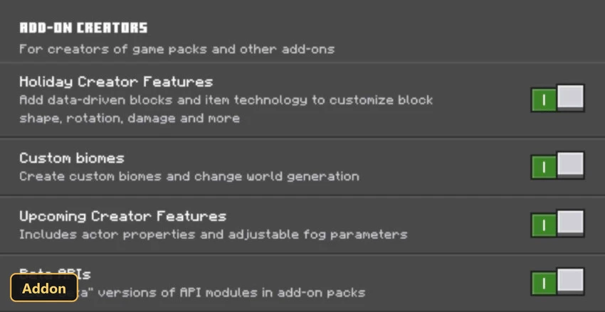 Easy Mine Addon 一括破壊アドオン (26+, 1.21) – MCPE/Bedrock Addon — screenshot 3