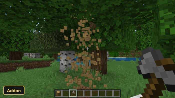 Falling Minerals and Trees (26+, 1.21) – MCPE/Bedrock Addon
