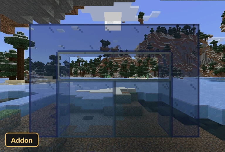Connected Glasses (26+, 1.21) – MCPE/Bedrock Addon — screenshot 2