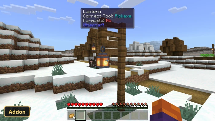 Poggys Whats That Tooltip Addon (26+, 1.20) – MCPE/Bedrock Addon — screenshot 3