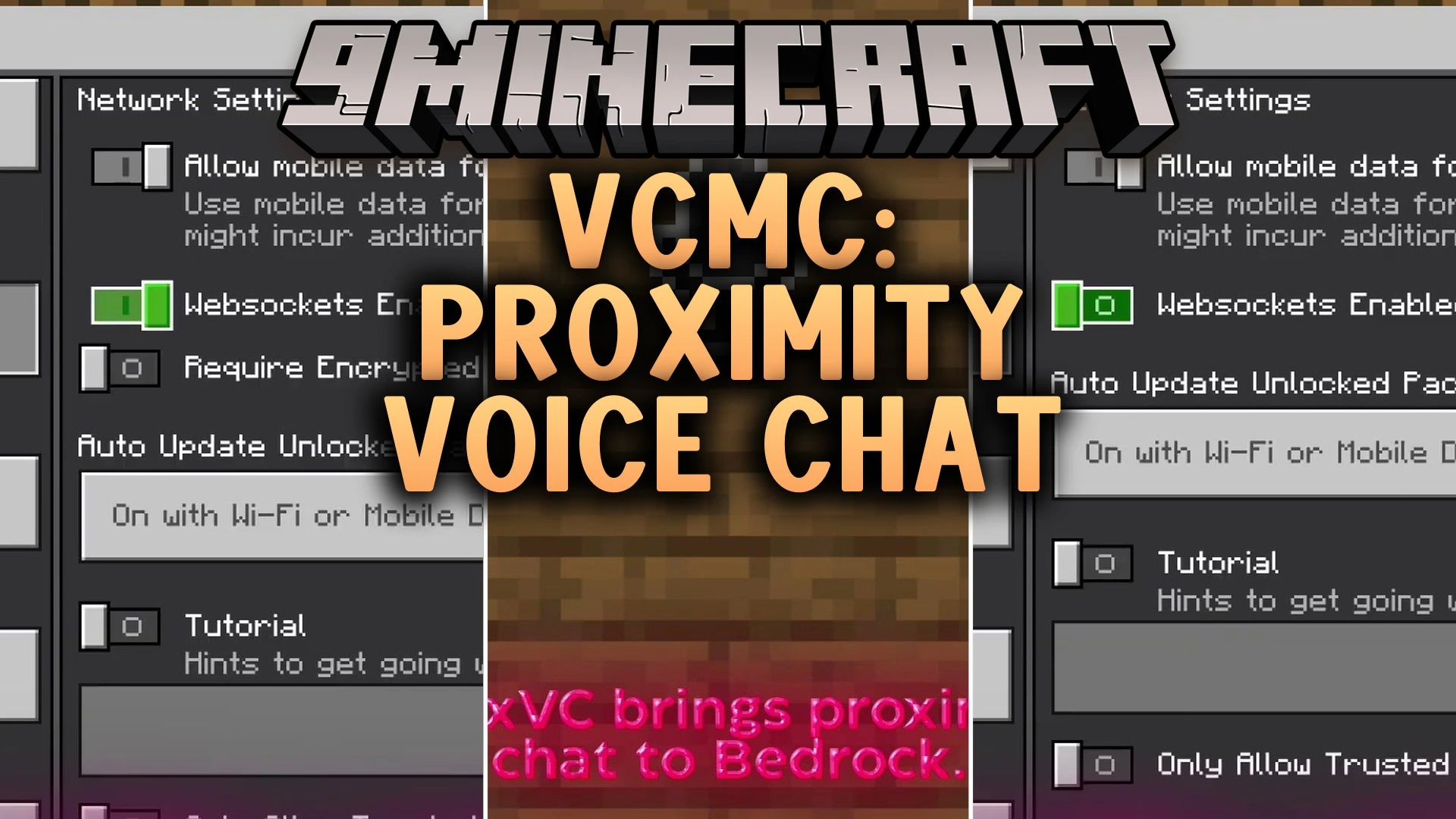 VCMC Proximity Voice Chat Addon (26.x) – Positional 3D Voice Audio for Bedrock