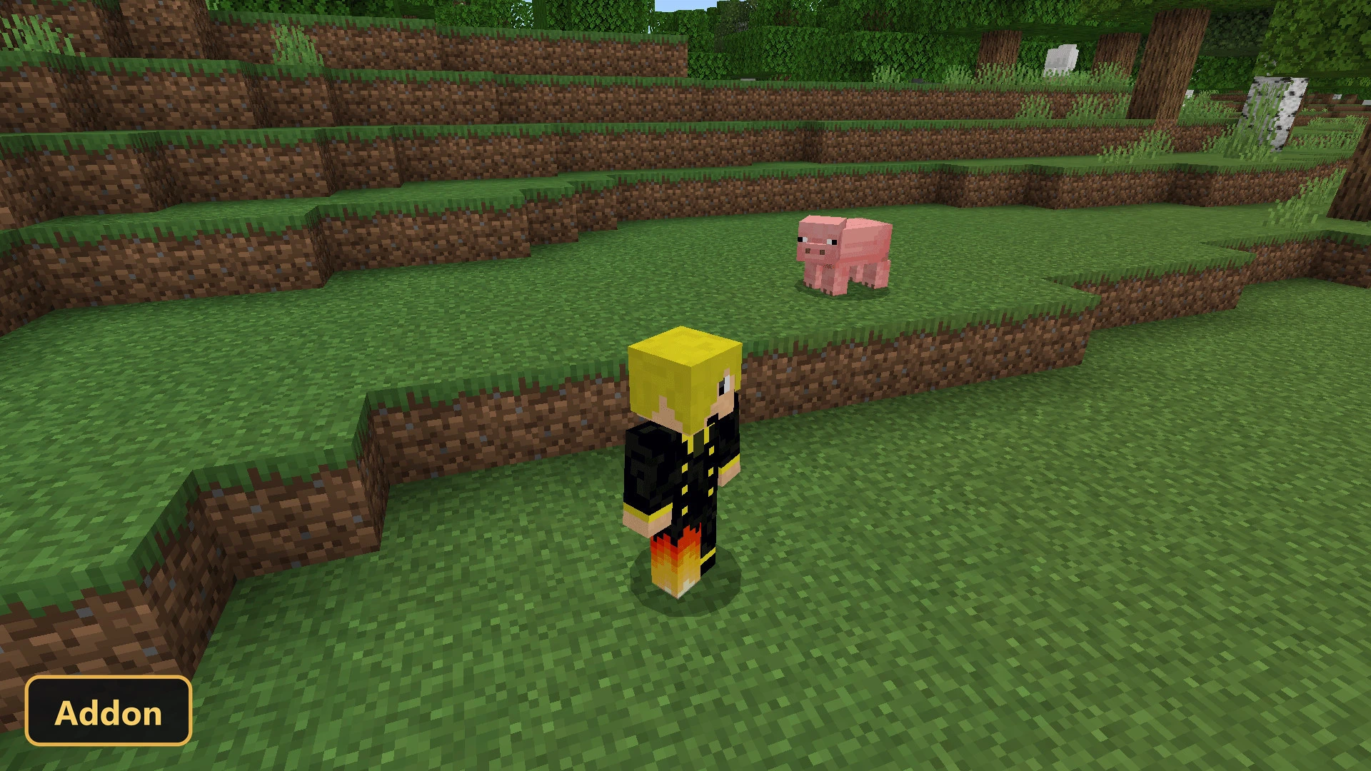 Free Look (26+, 1.21) – MCPE/Bedrock Addon — screenshot 2