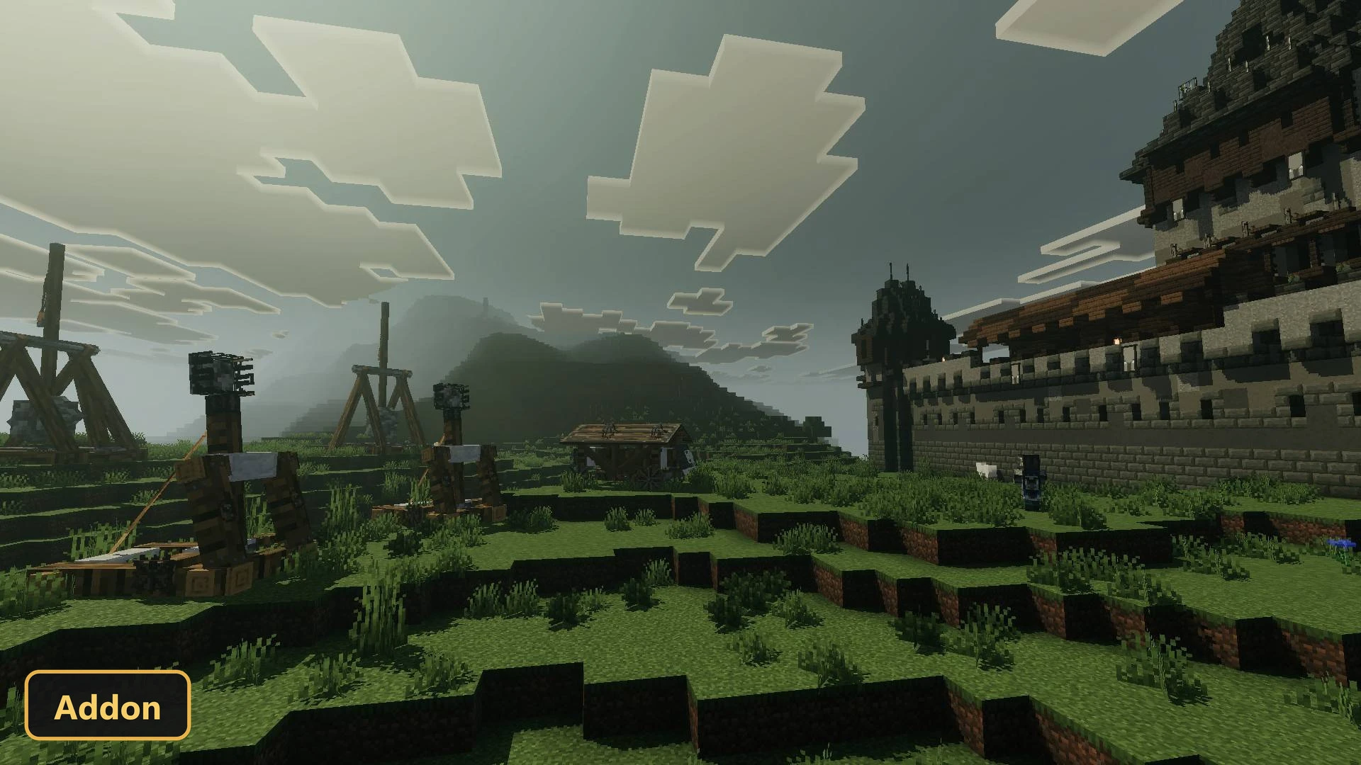 Sieged! (26+, 1.21) – MCPE/Bedrock Addon — screenshot 1
