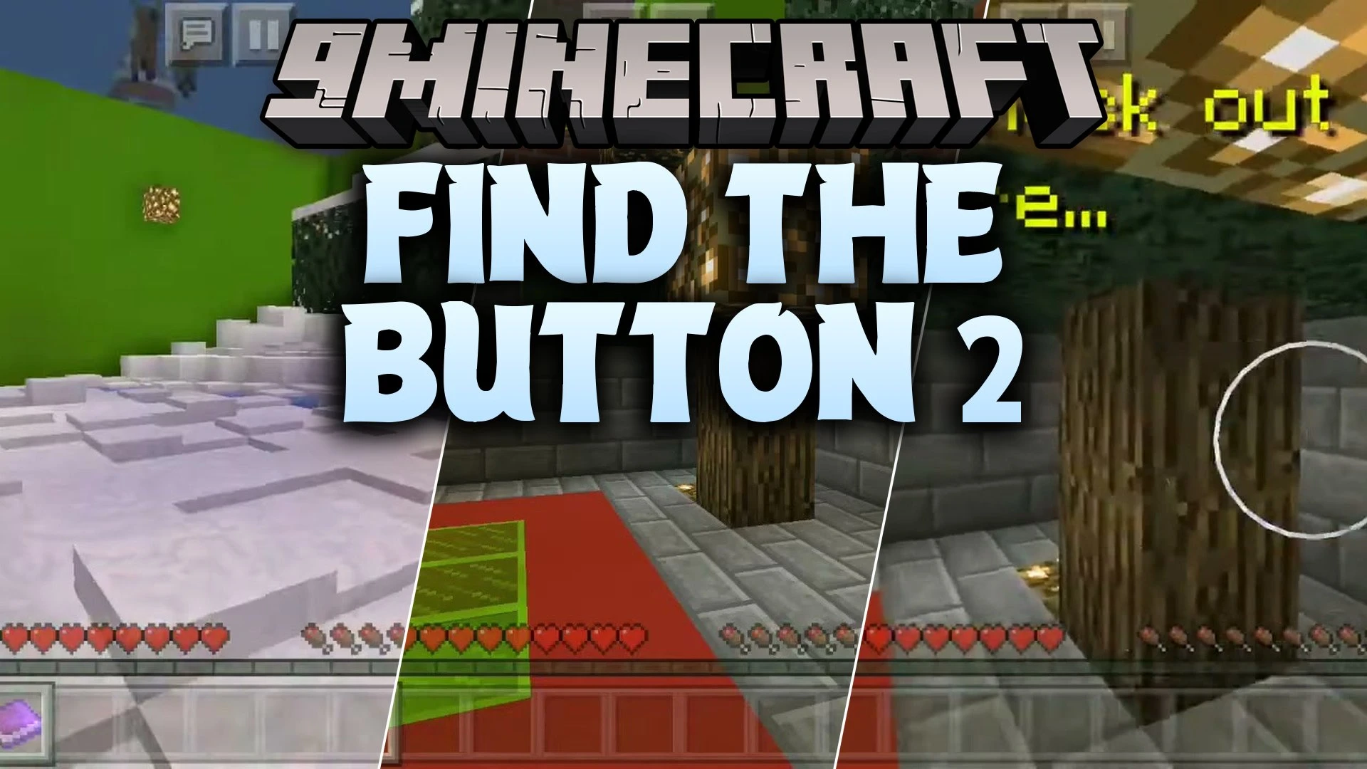 Find the Button 2 Map (26.x, 1.21) – Hunt Hidden Switches Across 25 Unique Rooms — screenshot 1