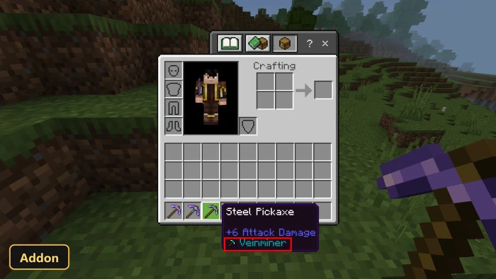 True Veinminer (26+, 1.21) – MCPE/Bedrock Addon — screenshot 2