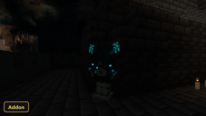 True Warden Armor (26+, 1.21) – MCPE/Bedrock Addon — screenshot 2
