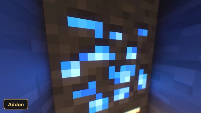 Seraphic Glowing Ores (26+, 1.21) – MCPE/Bedrock Addon — screenshot 2