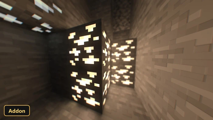 Seraphic Glowing Ores (26+, 1.21) – MCPE/Bedrock Addon — screenshot 3