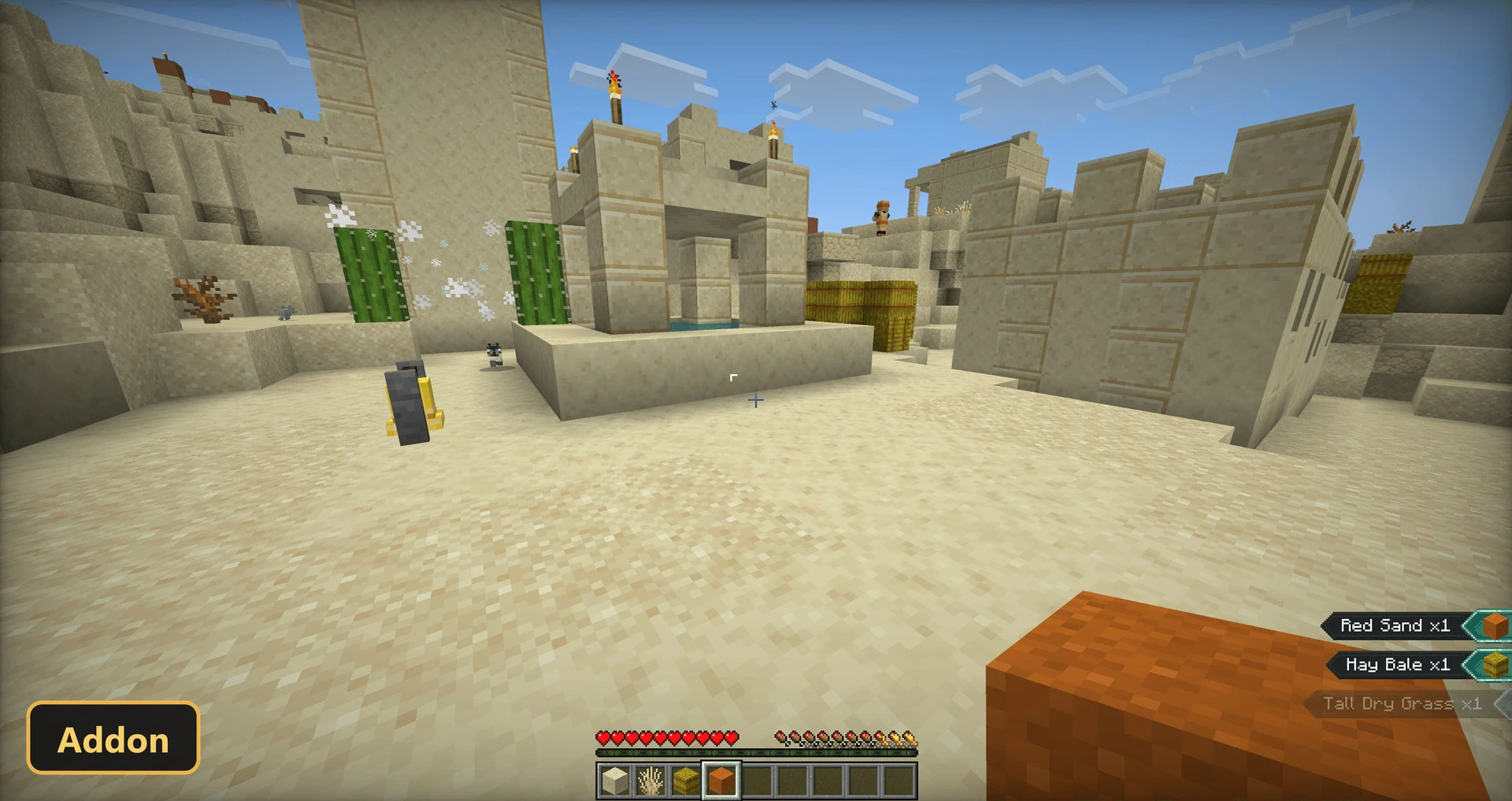 Coldbar Indicator (26+, 1.21) – MCPE/Bedrock Addon — screenshot 1