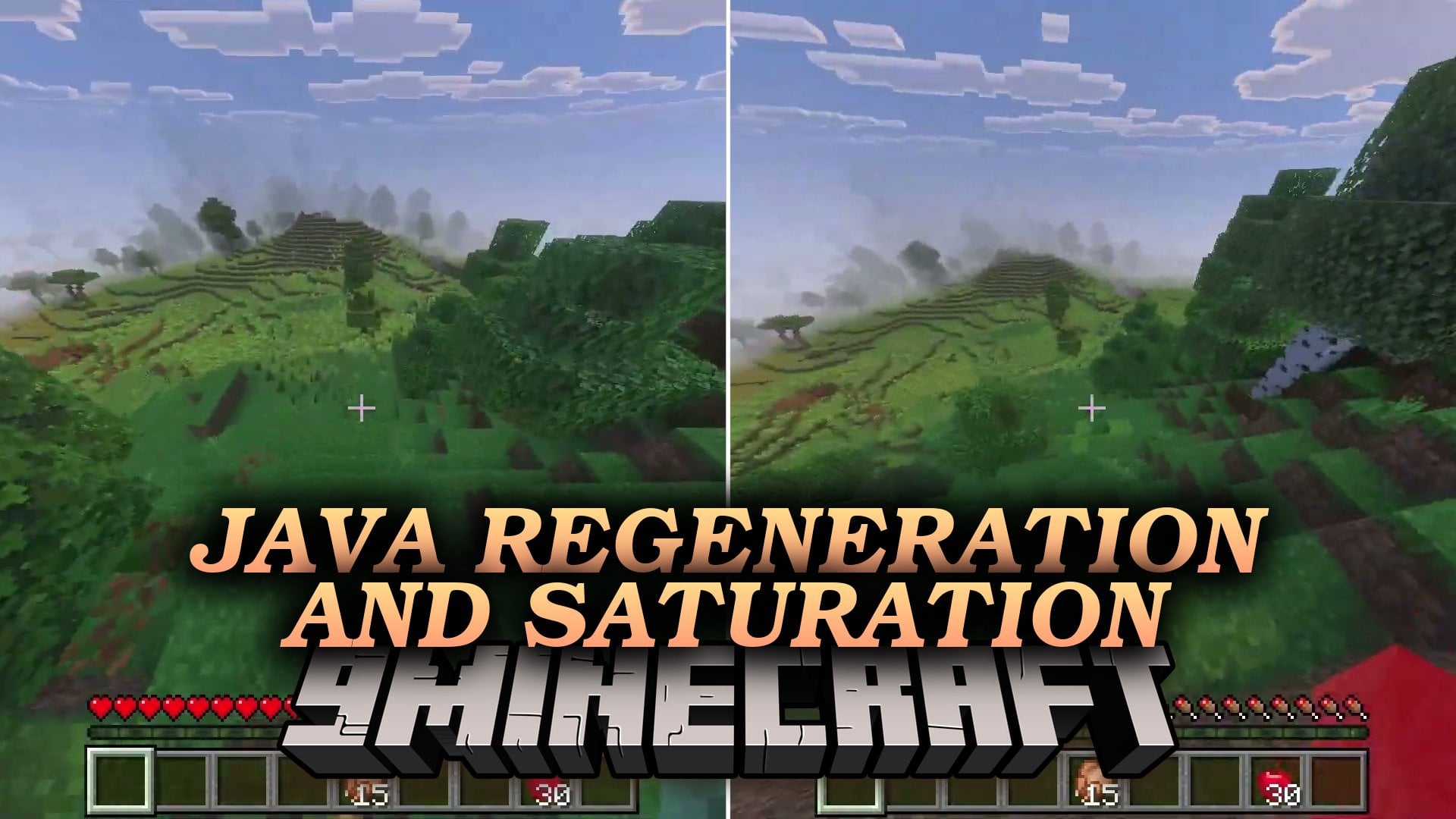 Java Regeneration and Saturation Addon (26.x, 1.21) – Fast Java Healing