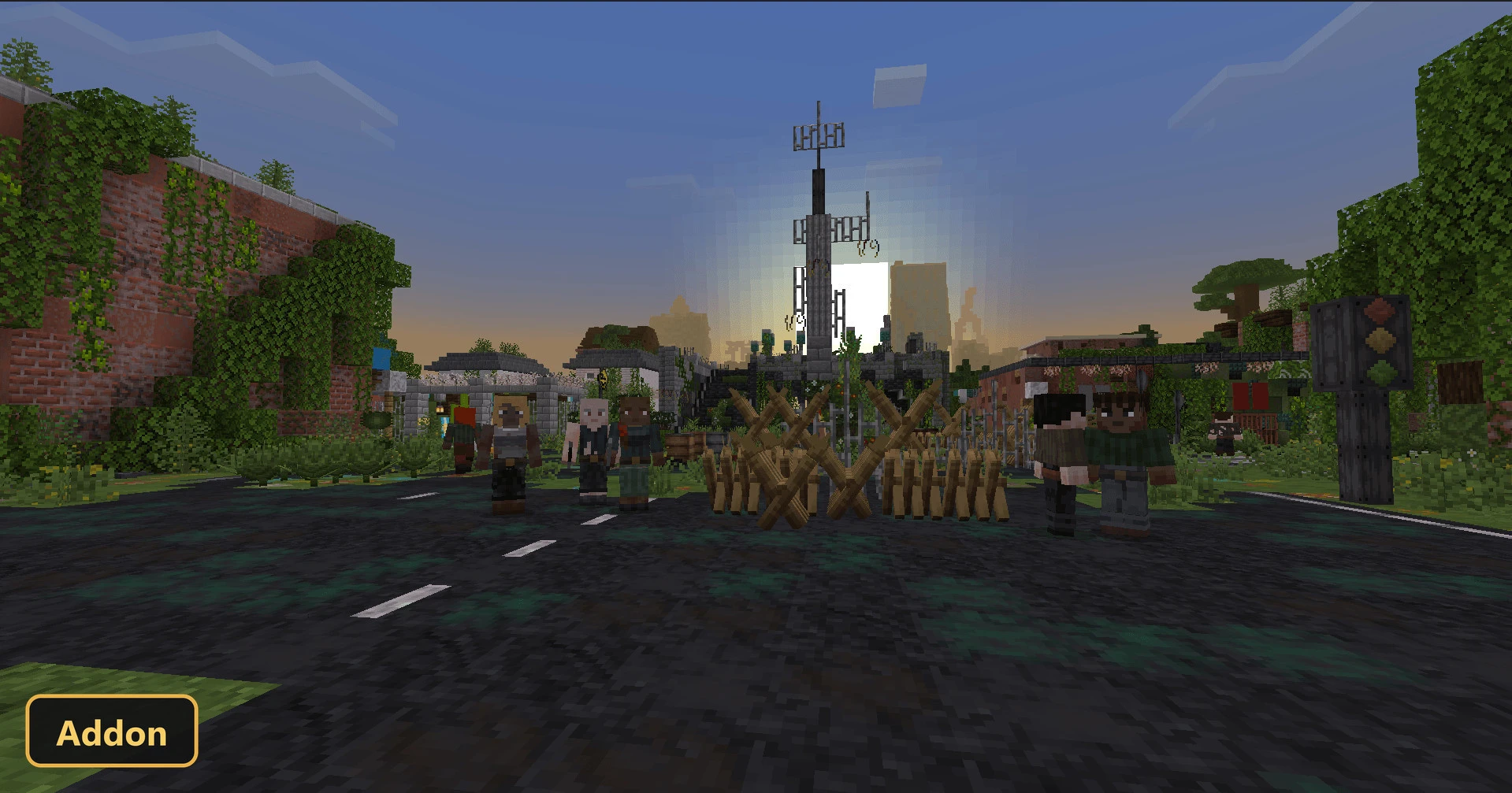 XAIER'S APOCALYPTIC CITIES (26+, 1.21) – MCPE/Bedrock Addon — screenshot 2