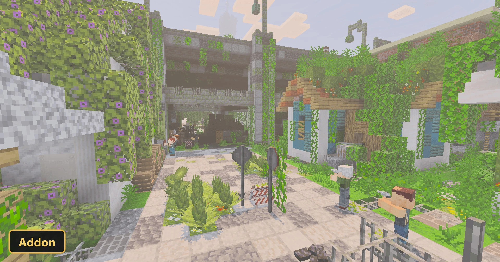 XAIER'S APOCALYPTIC CITIES (26+, 1.21) – MCPE/Bedrock Addon — screenshot 3