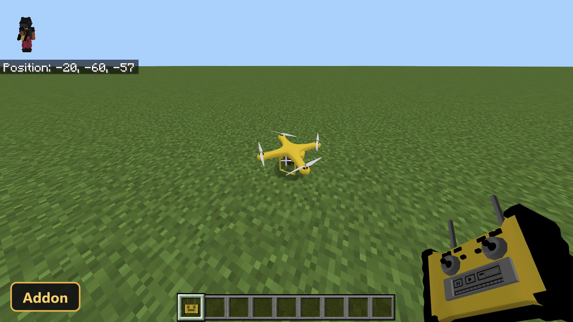 Drone , TNT Drones (26+, 1.21) – MCPE/Bedrock Addon — screenshot 3