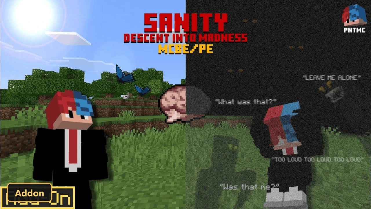 Sanity: Descent Into Madness (26+, 1.21) – MCPE/Bedrock Addon