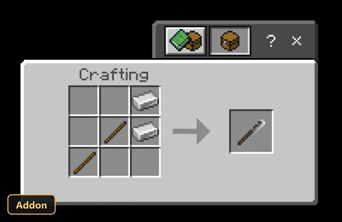 Weapons Plus (26+, 1.21) – MCPE/Bedrock Addon — screenshot 1
