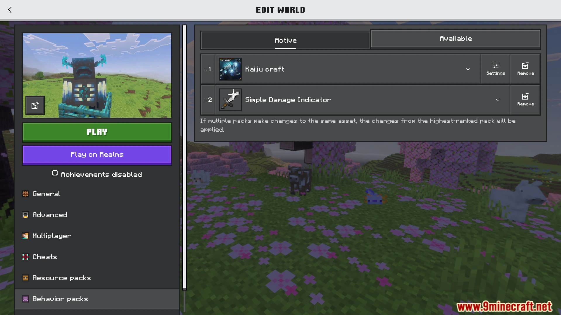 Kaiju Craft Revamp Addon (26.x, 1.21) – Tame And Battle Giant Bosses Like Wardenzilla — screenshot 1