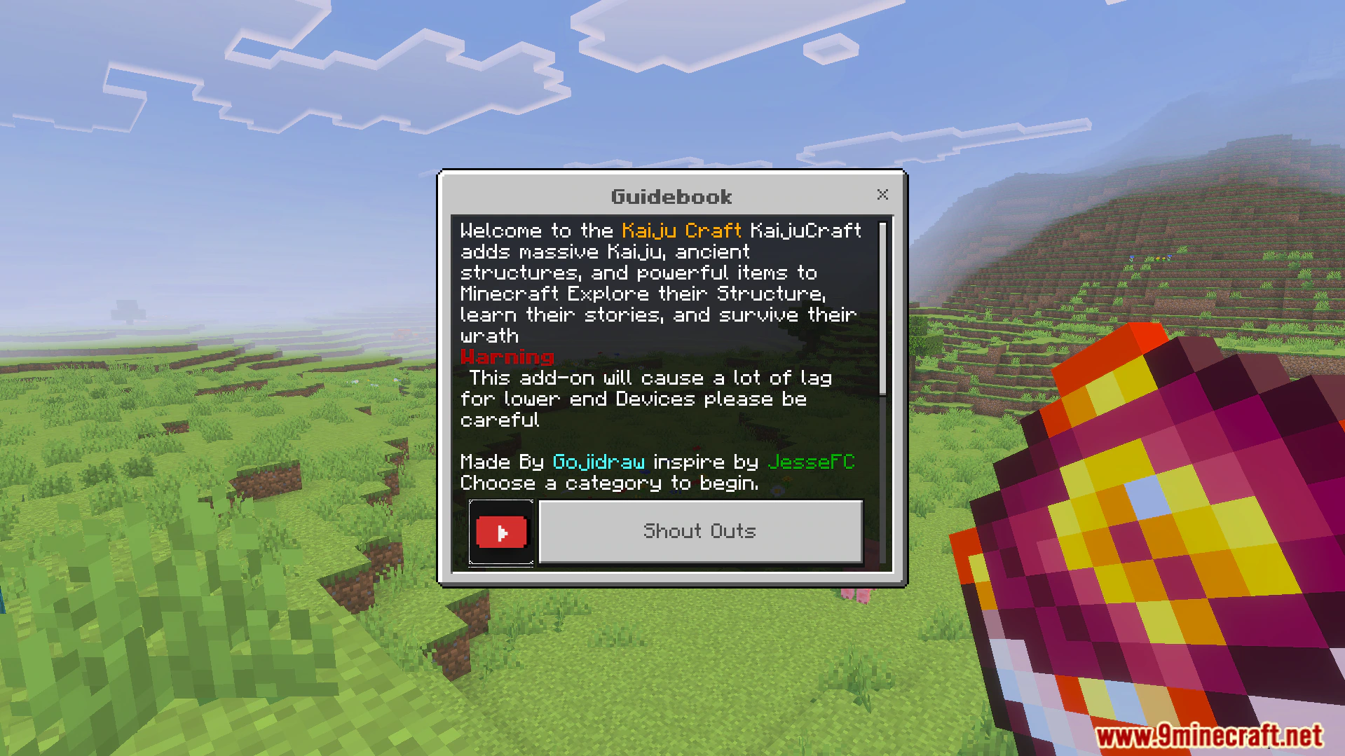 Kaiju Craft Revamp Addon (26.x, 1.21) – Tame And Battle Giant Bosses Like Wardenzilla — screenshot 3