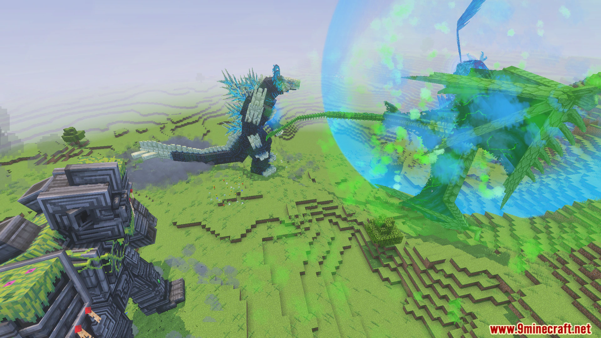 Kaiju Craft Revamp Addon (26.x, 1.21) – Tame And Battle Giant Bosses Like Wardenzilla — screenshot 8