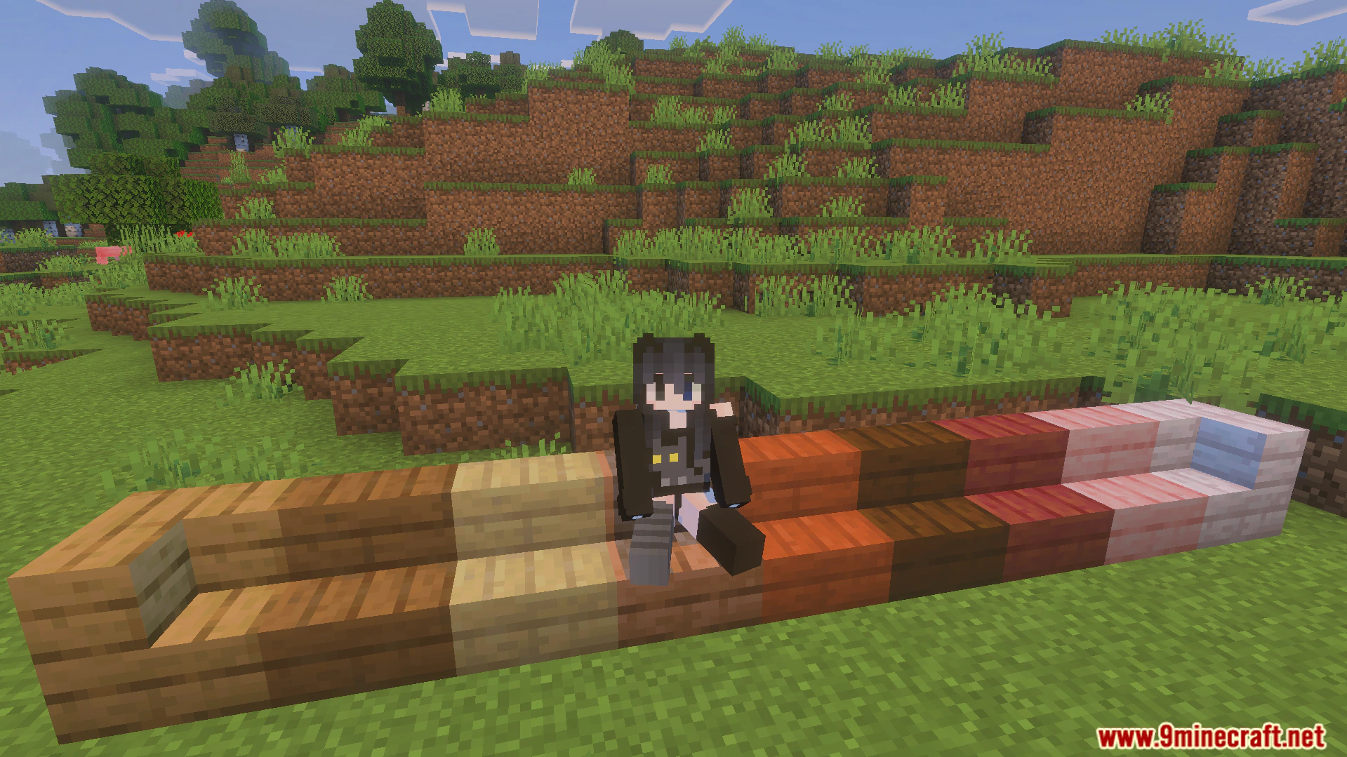 Take A Seat Addon (26.x, 1.21) – Sit On Stairs And Slabs In Your World — screenshot 3