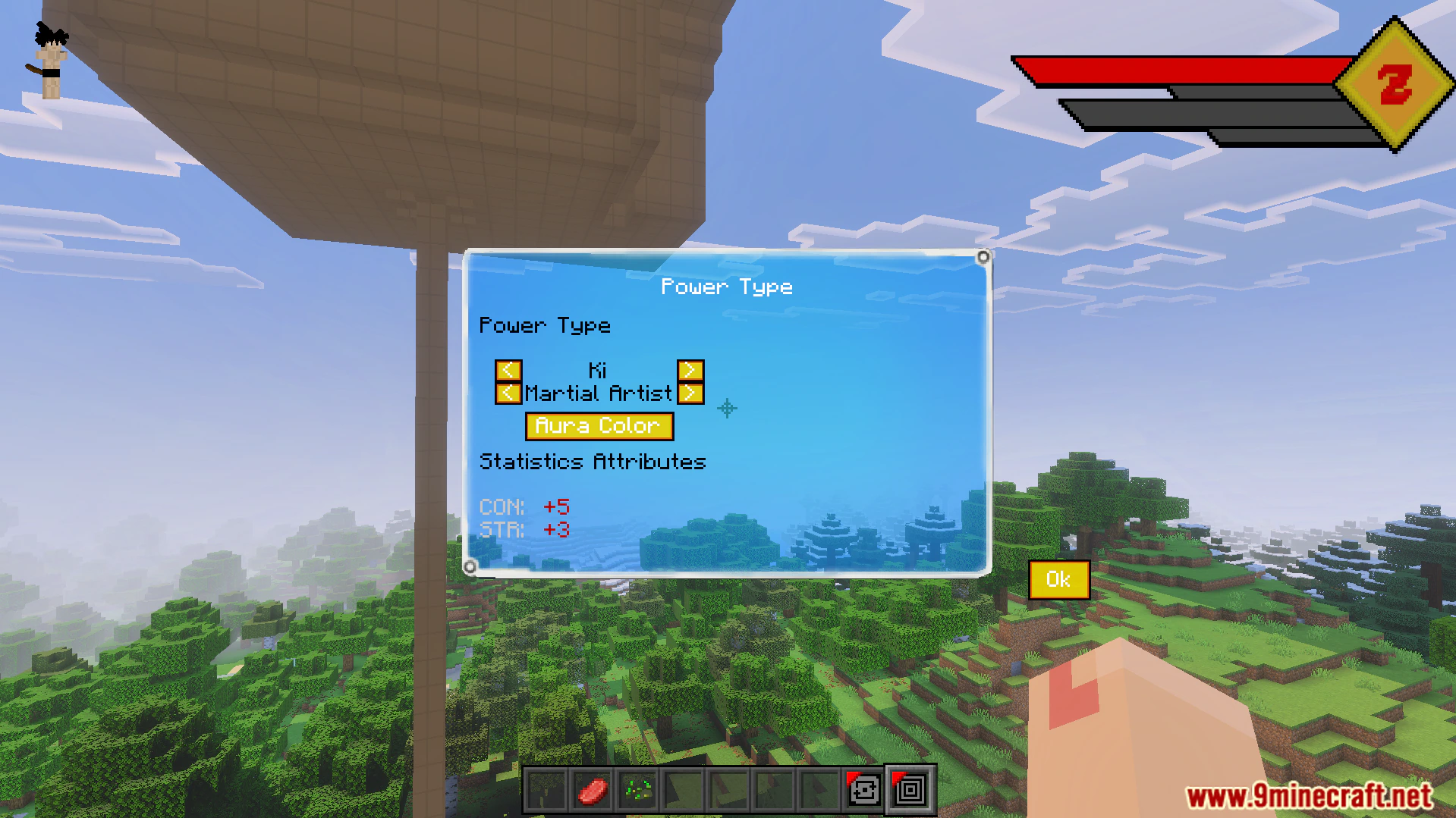 Dragon Block C Ultimate Addon (26.x, 1.21) – Master Ki Combat To Unlock Saiyan Forms — screenshot 4