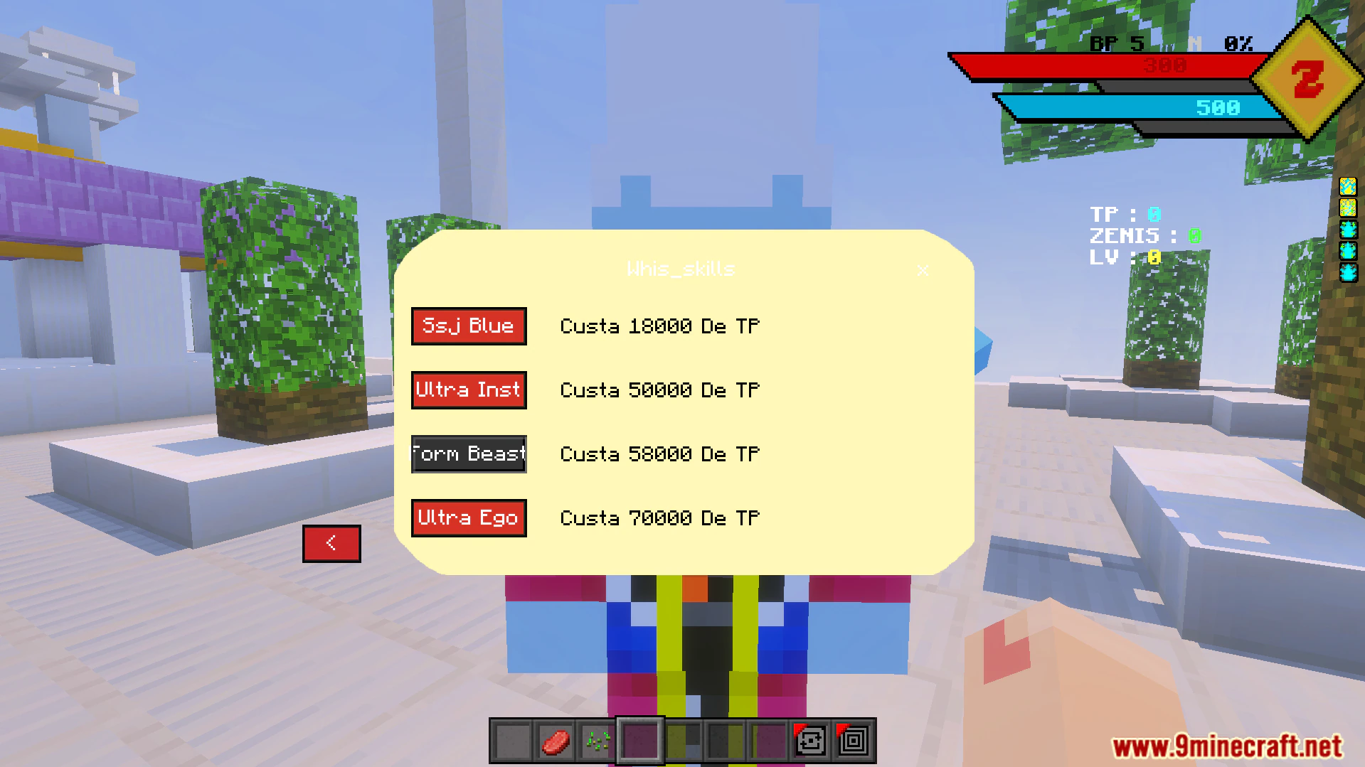 Dragon Block C Ultimate Addon (26.x, 1.21) – Master Ki Combat To Unlock Saiyan Forms — screenshot 8