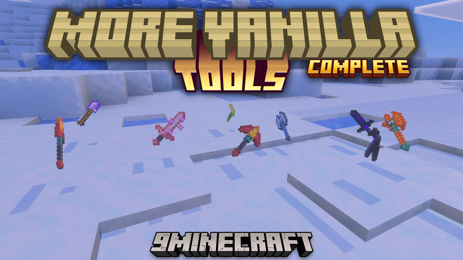 More Vanilla Tools Complete Addon (26.x, 1.21) – Craft Custom Tools With Magical Abilities