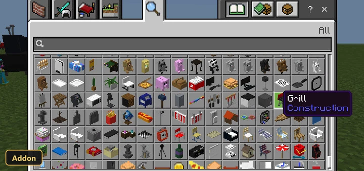 BONY162 Furniture (26+, 1.21) – MCPE/Bedrock Addon — screenshot 2