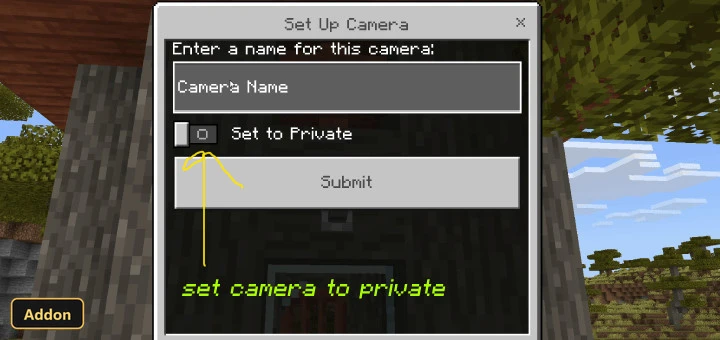 Security Cameras (26+, 1.21) – MCPE/Bedrock Addon — screenshot 3