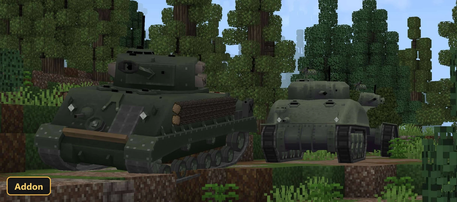 Warthunder WW2 (26+, 1.21) – MCPE/Bedrock Addon — screenshot 6