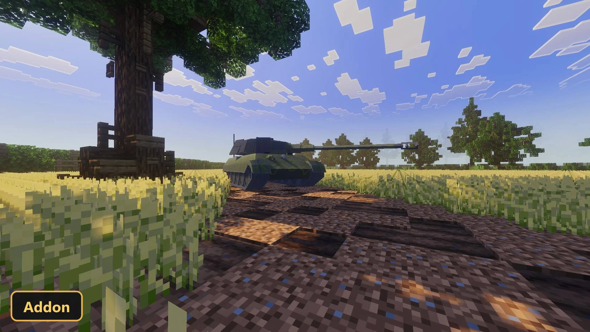 Warthunder WW2 (26+, 1.21) – MCPE/Bedrock Addon — screenshot 8