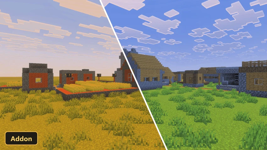 Village Generator (26+, 1.21) – MCPE/Bedrock Addon — screenshot 4