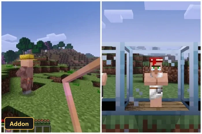Villager Minion (26+, 1.21) – MCPE/Bedrock Addon — screenshot 4